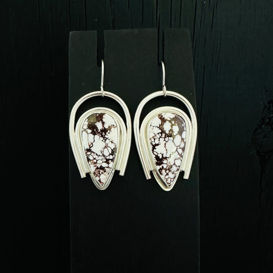 Wild Horse Sterling Silver Earrings