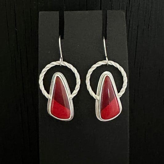 Rosarita Sterling Silver Hoop Earrings