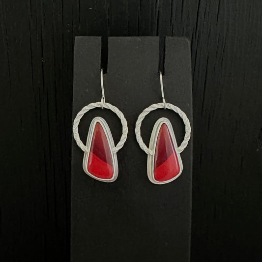 Rosarita Sterling Silver Hoop Earrings