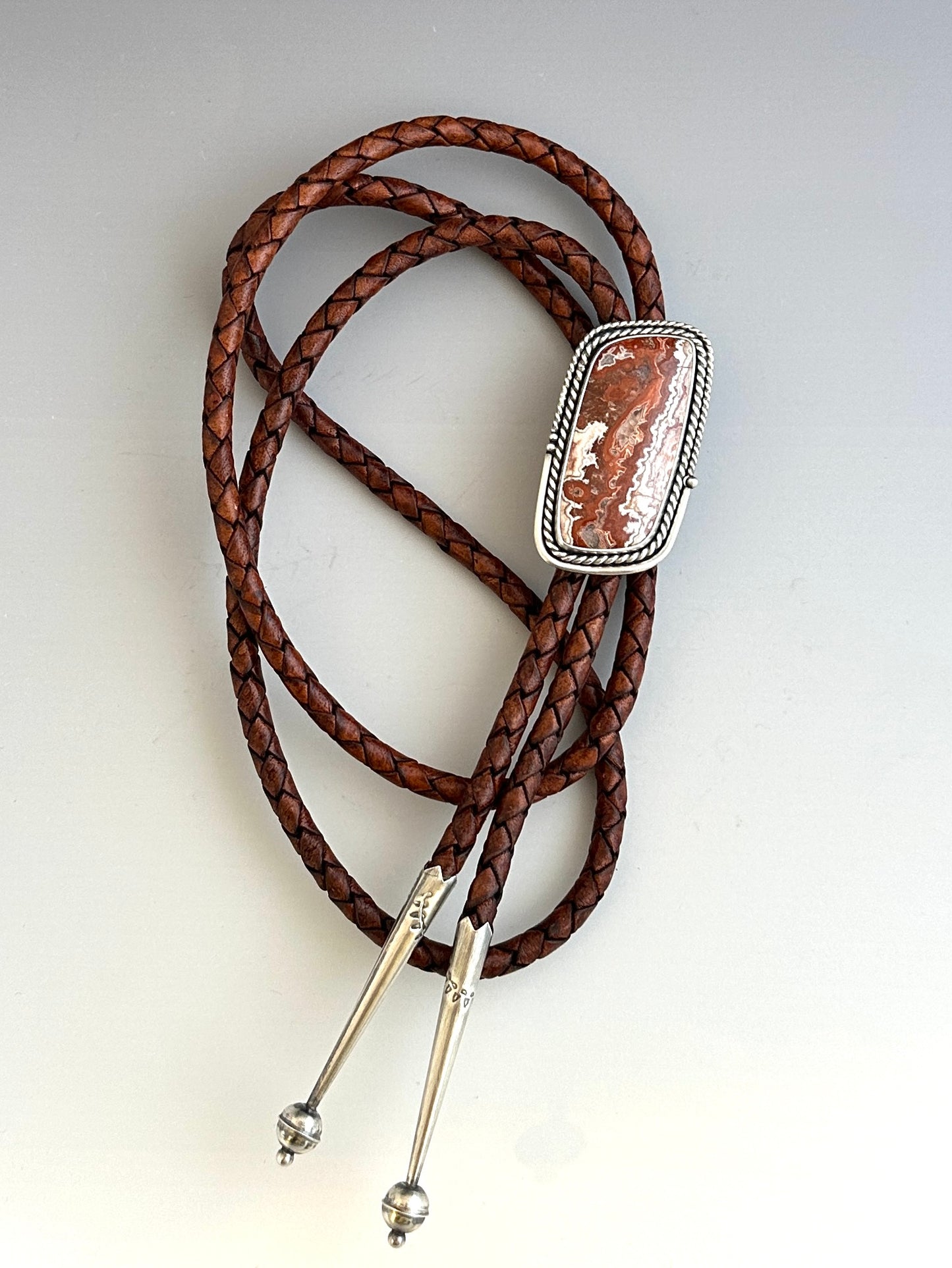 Rosetta Jasper Bolo Tie