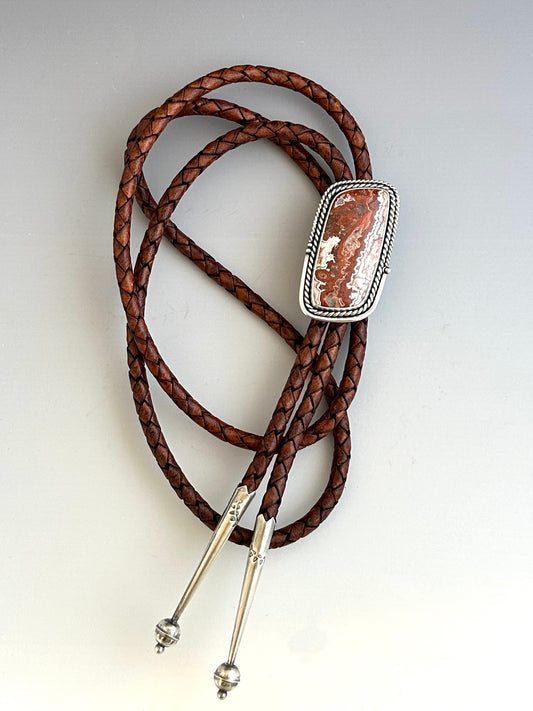 Rosetta Jasper Bolo Tie