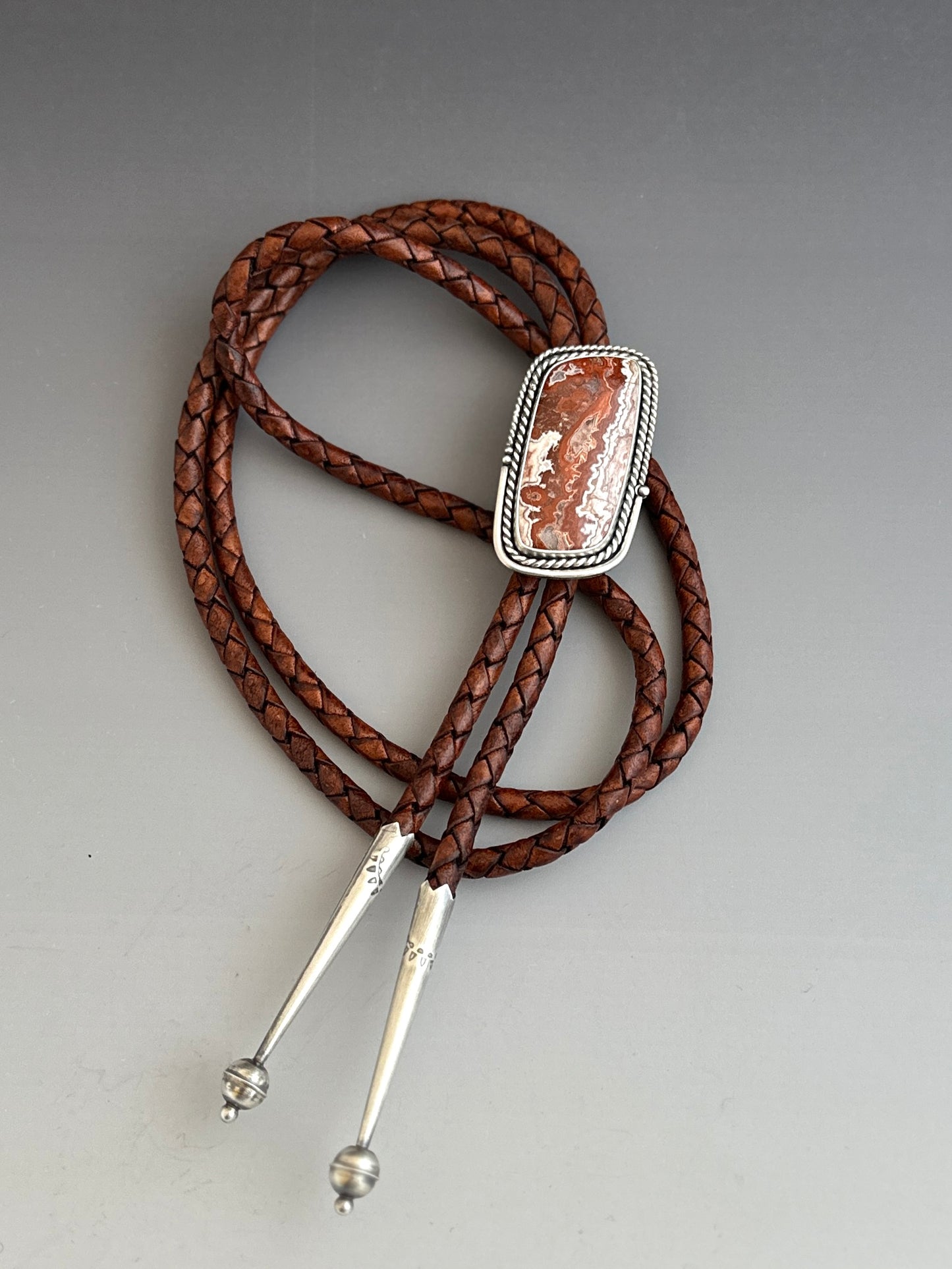 Rosetta Jasper Bolo Tie