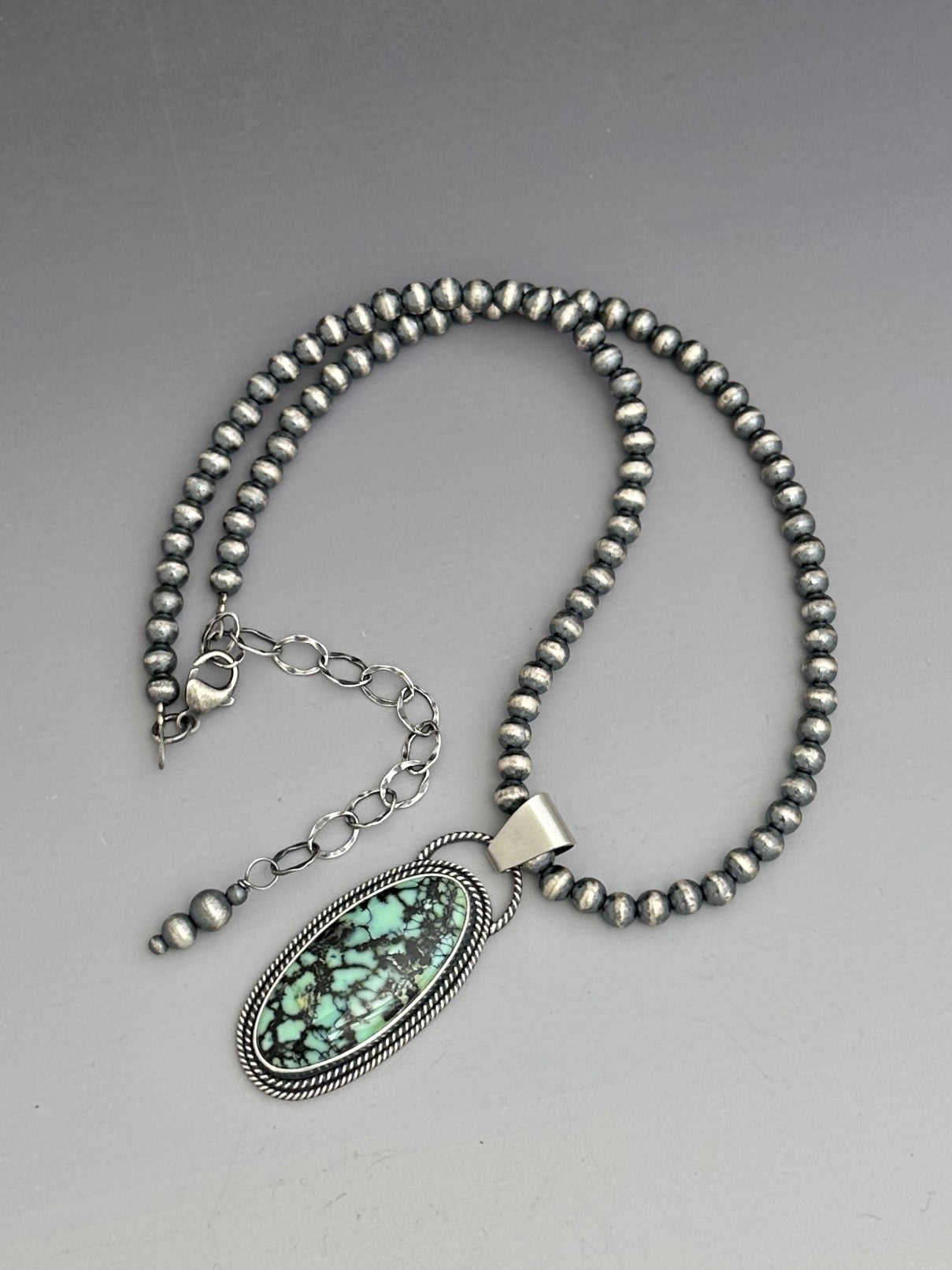 Nautilus Variscite Necklace