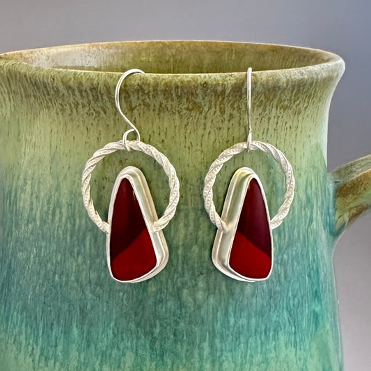 Rosarita Sterling Silver Hoop Earrings