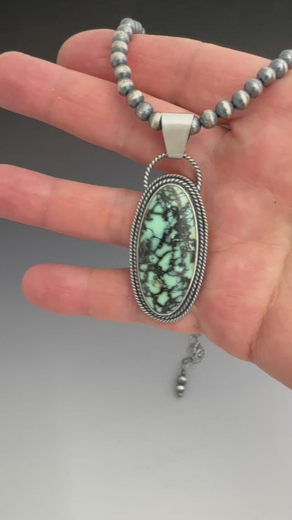 Nautilus Variscite Necklace