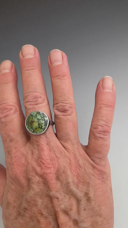 Turquoise and Variscite Sterling Silver Rings